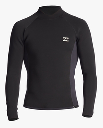 2 2/2mm Absolute Interchange - Veste en n&eacute;opr&egrave;ne pour Homme Noir ABYW800117 Billabong