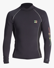 1 2/2mm Absolute Interchange - Veste en n&eacute;opr&egrave;ne pour Homme Noir ABYW800117 Billabong