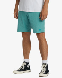 1 Crossfire Mid - Submersible Shorts für Männer Blau ABYWS00189 Billabong