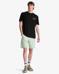 1 Crossfire Mid - Submersible Shorts for Men Green ABYWS00189 Billabong