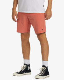 1 Crossfire Mid - Short sumergible para Hombre Naranja ABYWS00189 Billabong