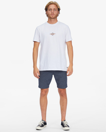 2 Crossfire Mid - Short Submersible pour homme Bleu ABYWS00189 Billabong