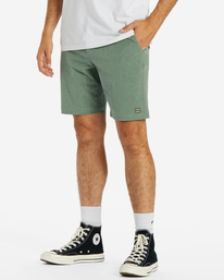 1 Crossfire Mid - Submersible Shorts für Männer Grau ABYWS00189 Billabong