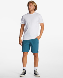 1 Crossfire Solid Blau ABYWS00195 Billabong