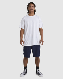 0 Crossfire Solid Blau ABYWS00195 Billabong