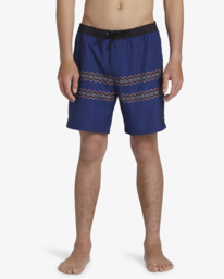 0 Surftrek - Elastische, funktionelle Shorts für Männer Blau ABYWS00196 Billabong