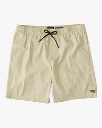 3 Surftrek Hemp - Short technique à taille élastique pour Homme Beige ABYWS00201 Billabong