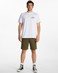 1 Surftrek Hemp - Technical Elasticated Shorts for Men Green ABYWS00201 Billabong
