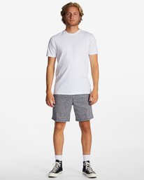 1 Surftrek Hemp - Technical Elasticated Shorts for Men Svart ABYWS00201 Billabong