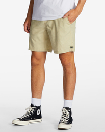 1 Surftrek Hemp - Short technique à taille élastique pour Homme Beige ABYWS00201 Billabong