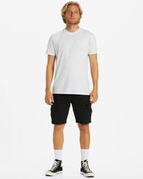 1 Combat - Short cargo pour homme Gris ABYWS00207 Billabong