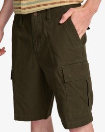 6 Combat - Short cargo pour homme Vert ABYWS00207 Billabong
