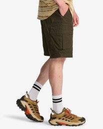 3 Combat - Cargoshorts für Männer Grün ABYWS00207 Billabong