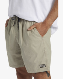 4 Mario Stretch Elastic 17" Gris ABYWS00224 Billabong