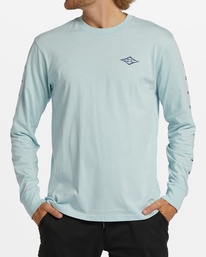 0 Unity - Long Sleeve T-Shirt for Men Blue ABYZT01590 Billabong