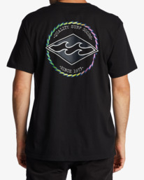 2 Rotor Diamond - T-shirt para Homem Preto ABYZT01695 Billabong