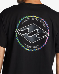 4 Rotor Diamond - T-shirt para Homem Preto ABYZT01695 Billabong