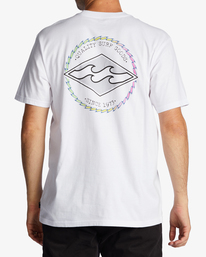 2 Rotor Diamond - T-Shirt for Men White ABYZT01695 Billabong
