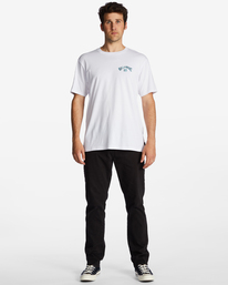 1 Arch Fill - T-shirt para Homem Branco ABYZT01696 Billabong