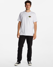 1 Crayon Wave - T-Shirt für Männer Weiss ABYZT01697 Billabong