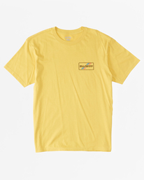 6 Walled - Camiseta para Hombre Amarillo ABYZT01700 Billabong