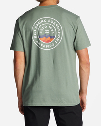 2 Walled - T-Shirt for Men Green ABYZT01700 Billabong