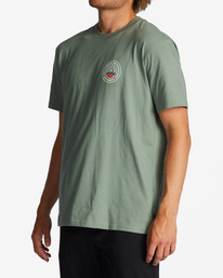 3 Walled - T-Shirt for Men Green ABYZT01700 Billabong