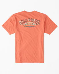 5 Archwave - T-Shirt for Men Red ABYZT01707 Billabong