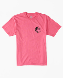 6 Connection - Camiseta para Hombre Rosa ABYZT01708 Billabong