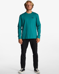 1 Unity - Long Sleeve T-Shirt for Men Green ABYZT01718 Billabong