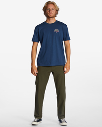 3 Sun Up - T-shirt pour Homme Bleu ABYZT01728 Billabong
