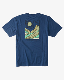 6 Sands - Organic T-Shirt for Men Blue ABYZT01729 Billabong
