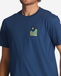 4 Sands - Organic T-Shirt for Men Blue ABYZT01729 Billabong