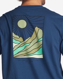 5 Sands - Organic T-Shirt for Men Blue ABYZT01729 Billabong