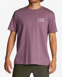 1 Panorama - T-shirt en matière biologique pour Homme Violet ABYZT01731 Billabong