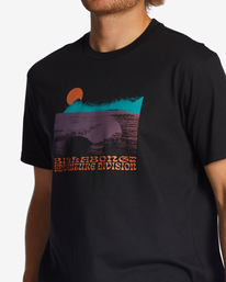 4 Alaska Wave - Organic T-Shirt for Men Black ABYZT01744 Billabong