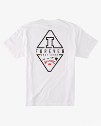 4 AI Diamond - T-Shirt for Men White ABYZT01761 Billabong