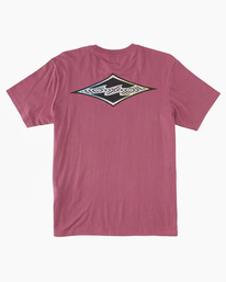 6 Crayon Wave - T-shirt para Homem Pink ABYZT01859 Billabong