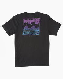 7 Crayon Wave - T-Shirt for Men Black ABYZT01859 Billabong
