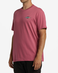 4 Crayon Wave - T-shirt para Homem Pink ABYZT01859 Billabong