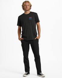 2 Crayon Wave - T-Shirt for Men Black ABYZT01859 Billabong