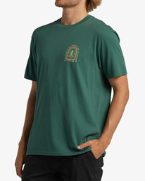 3 Passage - T-Shirt for Men Yellow ABYZT01862 Billabong