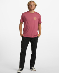 1 Swivel - T-Shirt for Men Pink ABYZT01868 Billabong