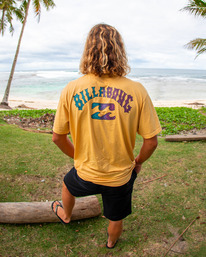 0 Arch - T-Shirt for Men Yellow ABYZT01873 Billabong