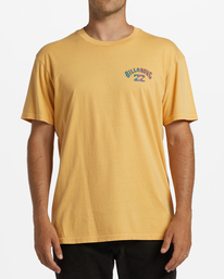 1 Arch - T-Shirt for Men Yellow ABYZT01873 Billabong