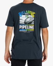 2 Pipeline Poster - Camiseta para Hombre Azul ABYZT01905 Billabong
