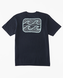 4 Crayon Wave - T-Shirt für Männer Blau ABYZT01946 Billabong