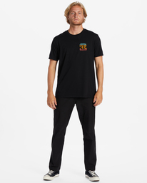 1 Crayon Wave - T-Shirt für Männer Schwarz ABYZT01946 Billabong