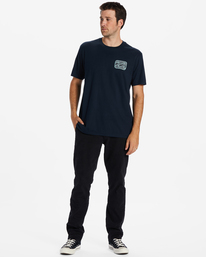 1 Crayon Wave - T-Shirt für Männer Blau ABYZT01946 Billabong