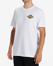 4 Crayon Wave - T-Shirt for Men White ABYZT01946 Billabong